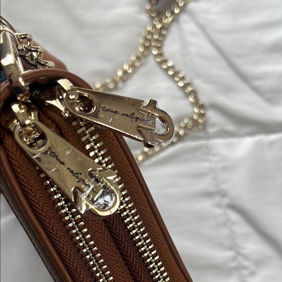 True Religion Denim and Brown Crossbody Bag - Picture 4 of 5